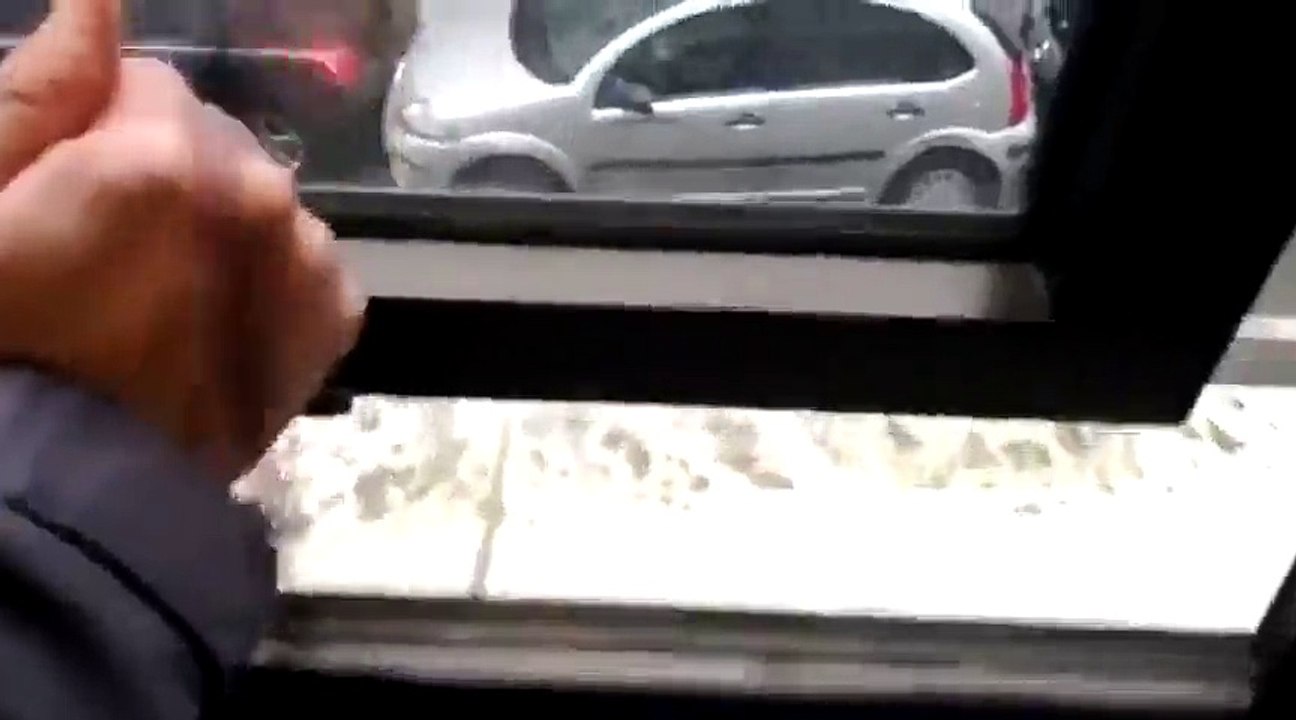 Woman Parking Car