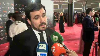 Garzón dice que Rajoy sufre "una desconexión dramática" con el cine