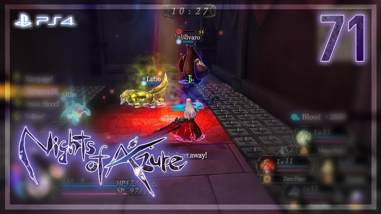 Nights of Azure 【PS4】 #71 │ Epilogue ： The Night's Palace