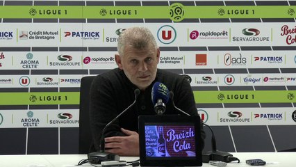 La réaction de Patrice Garande après EAG-Caen (0-1)