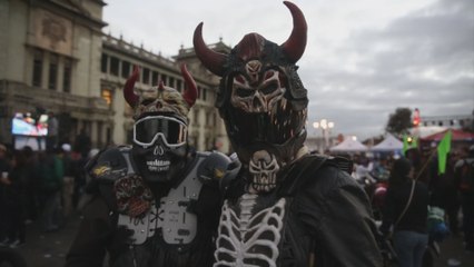Los "zorros" guatemaltecos peregrinan para venerar al Cristo Negro -