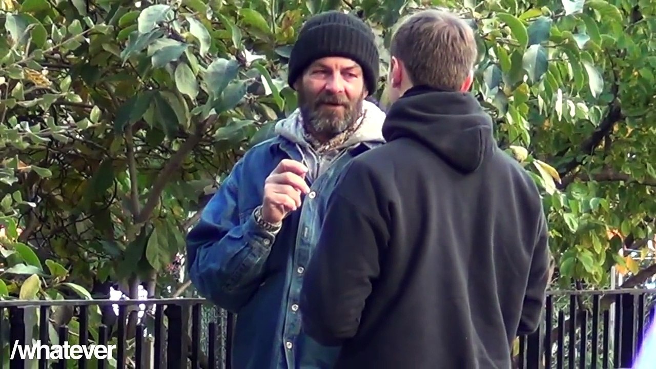 GETTING A HOMELESS MAN HOME
