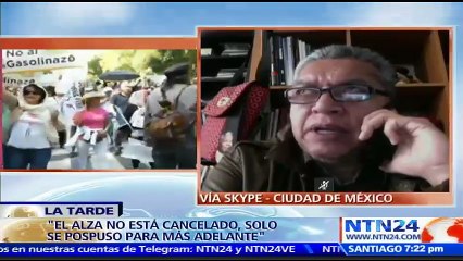 Centrales obreras planean continuar la “agenda de calle” para evitar alzas en el precio del combustible en México