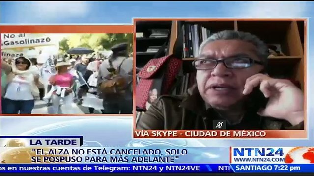 Centrales obreras planean continuar la “agenda de calle” para evitar alzas en el precio del combustible en México