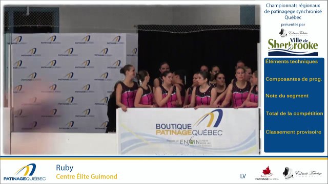 Championnats régionaux de patinage synchronisé 2017 de la section Québec - Centre Eugène-Lalonde (151)