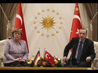 Cumhurbaşkanı Erdoğan ve Angela Merkel soruları cevapladı