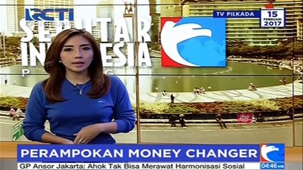 Money Charger Disatroni Perampok Bersenjata