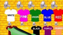Learn Colors With T Shirt Game! Learning Colours for Children