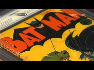 Komik Koleksi Pribadi Milik Pembuat Tokoh Batman Dilelang -NET12