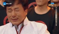 Jackie Chan moved to tears by surprise reunion with his old stunt team