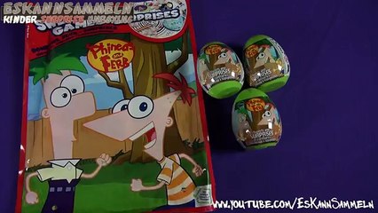 Disney - Phineas and Ferb | Surprise Eggs & Party Bag