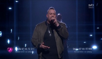 Nano Performs 'Hold On' with Just a Microphone at Melodifestivalen 2017 🎤