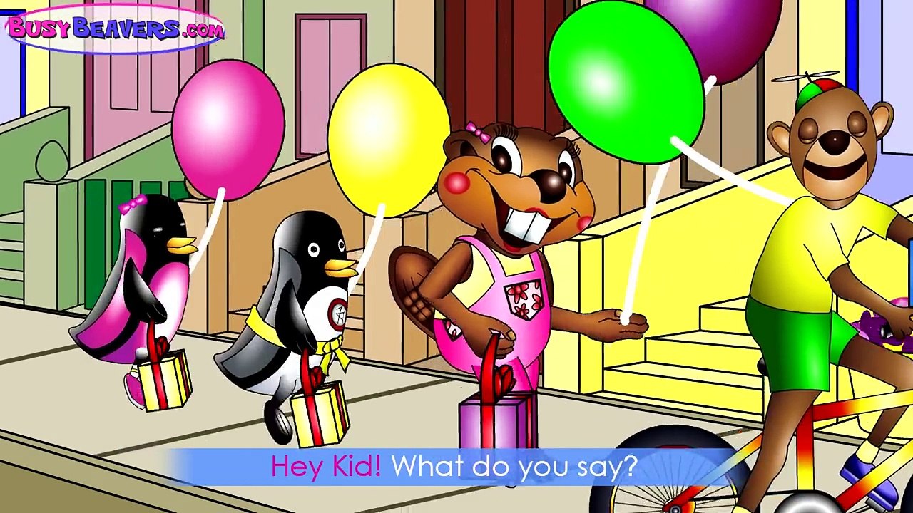 Baby Birthday Preschool Music | Fun Nursery Rhymes & More | Learn Colors & ABCs for ESL St