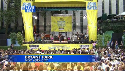 John Mayer - Dreaming With A Broken Heart - (GMA, Jul 20, 2007)
