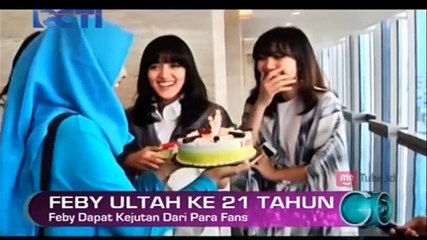 Feby Rastany Dapat Kejutan dari Fans