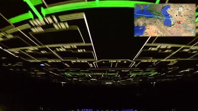 A380 Cockpit Flight Timelapse from FRANKFURT [FRA] to NEW DE