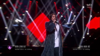 Adrijana - Amare (Microphone Only) Melodifestivalen 2017