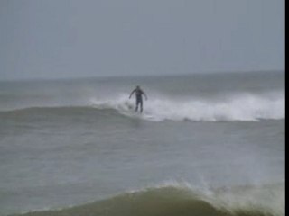 Surf à l'est de l'île d'Oléron