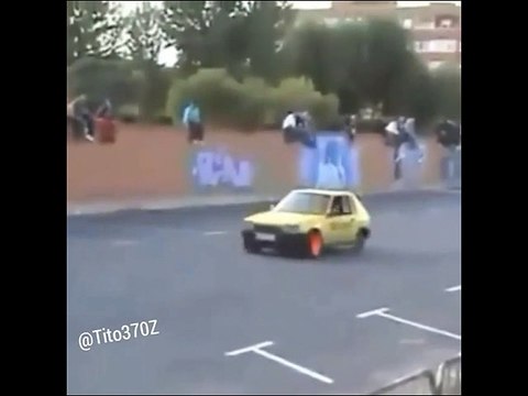 IF U DON'T GET OUT OF UR CAR LIKE THIS AFTER DOING DONUTS. U R DOING SOMETHING WRONG ! TAG A FRIEND !!!