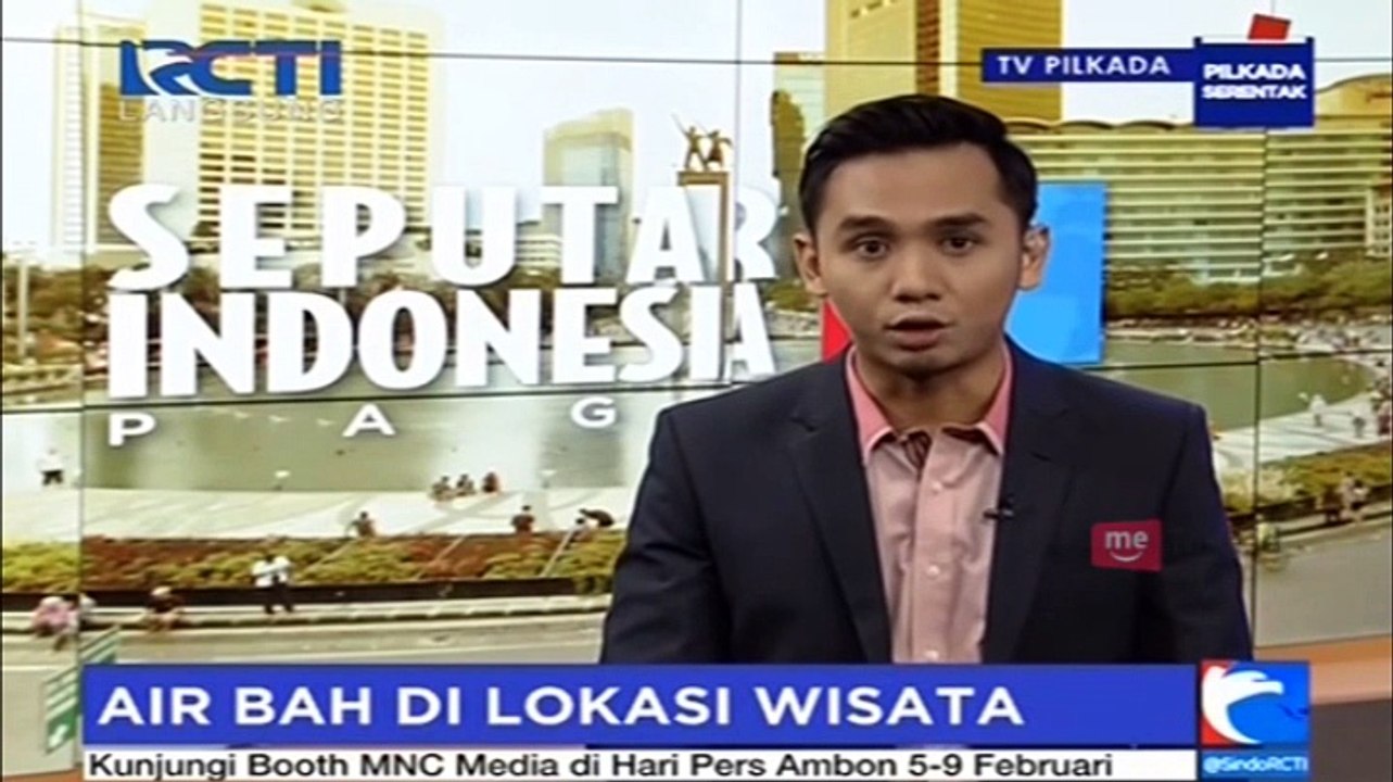 Lokasi Wisata Pemandian Diterjang Air Bah