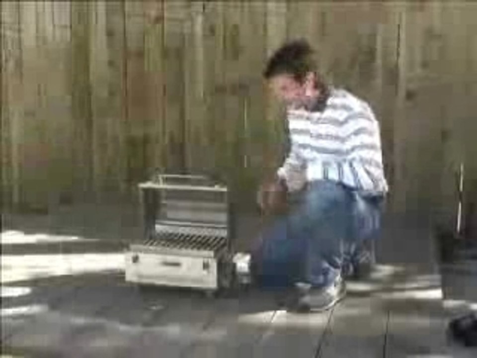 Solaire Portable Grill Video