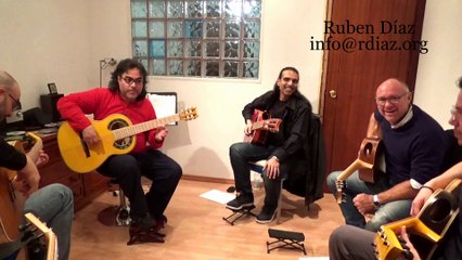 The Best of our Creativity Flamenco Guitar Workshop in Malaga (Feb 2017) on Paco de Lucia's style / Ruben Diaz