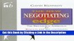 Download Book [PDF] The New Negotiating Edge: The Behavioral Approach for Results and