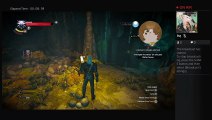 A girl   playing  on witcher 3 wild hunt (97)