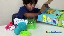 Slime Toy for Kids Booger Balls Disney Cars Angry Birds family fun Toys Challenge Ryan ToysReview