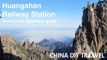 Huangshan Railway Station - Departure and Arrival