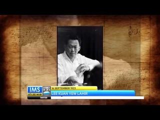Todays History 16 September 1923  Lee Kuan Yew Lahir - IMS