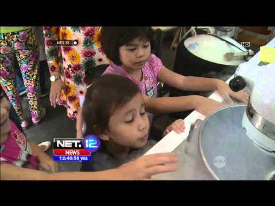 Belajar membuat ice cream nitrogen cair - NET12