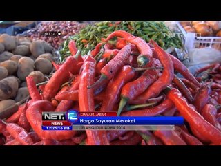 Jelang Idul Adha harga cabe merah meroket - NET12