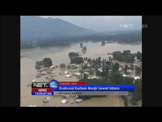 Musibah banjir di Kashmir India - NET12