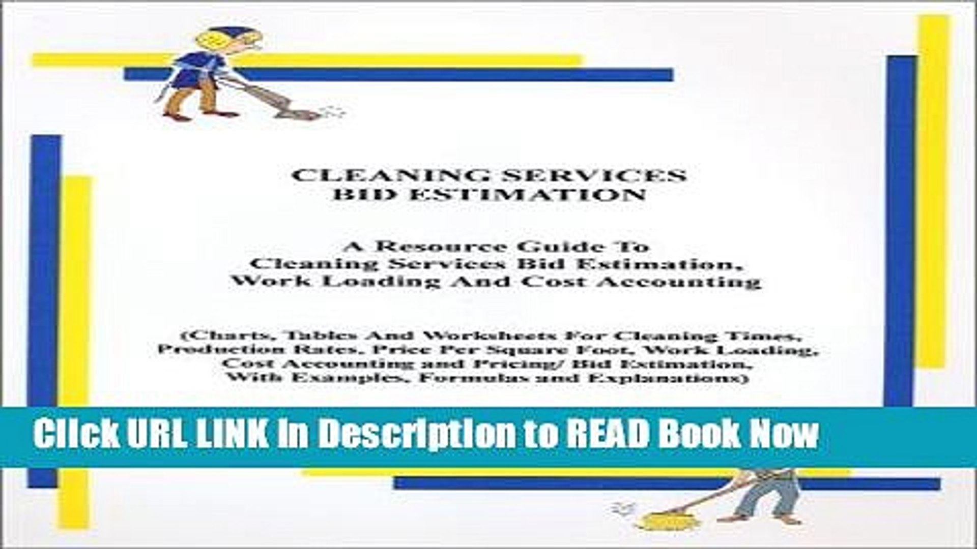 Download Pdf Cleaning Services Bid Estimation Read Online