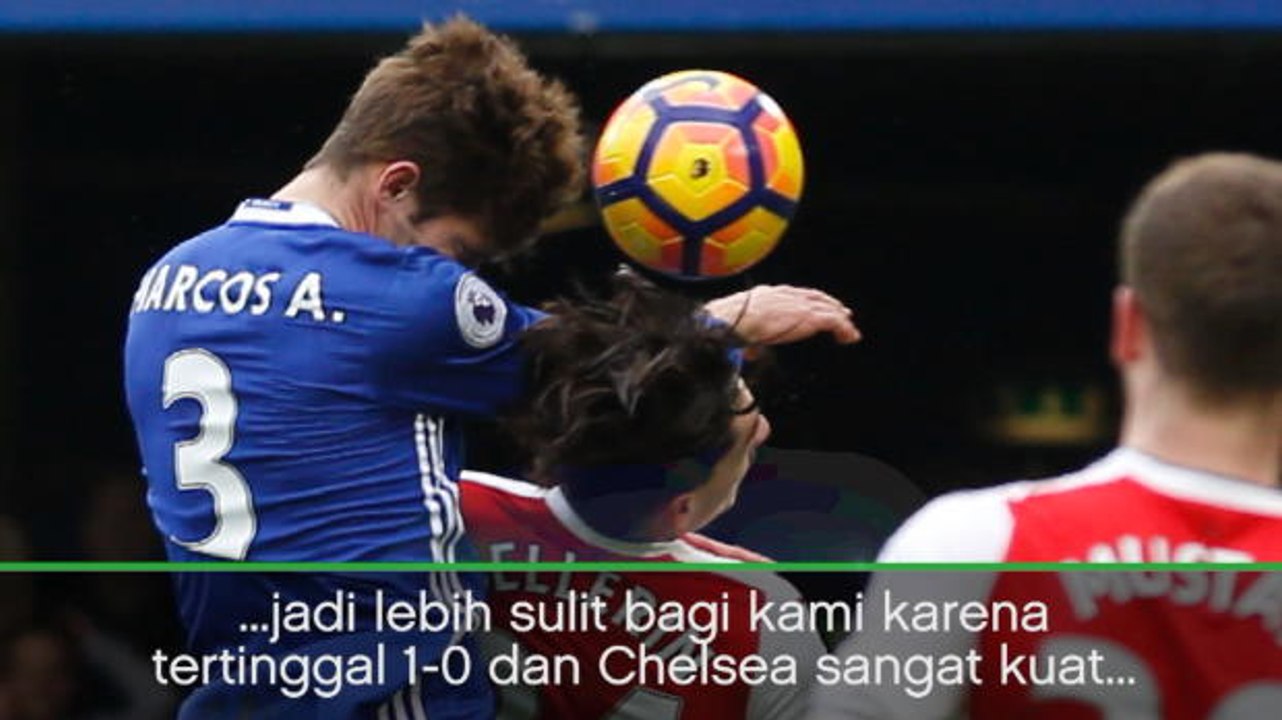 SEPAKBOLA: Premier League: Gol Pertama Chelsea Harusnya Pelanggaran - Wenger