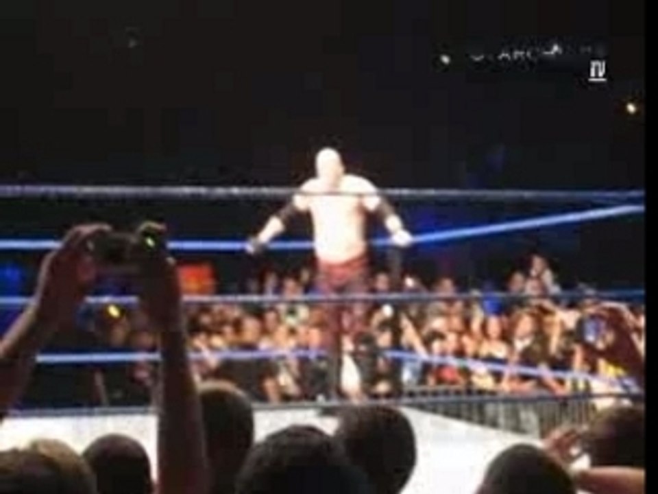 Smackdown Paris Summerslam tour live bercy