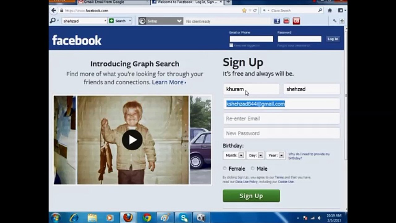 How to make Facebook account Urdu tutorial 2017