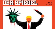 Alman Dergisi Spiegel'in Trump'la İlgili Kapağı Ortalığı Karıştırdı