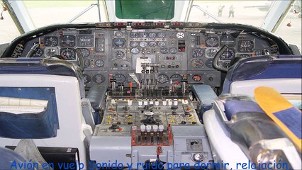 Avión en vuelo Sonido y ruido para dormir, relajación, meditación, calmante, liberación de estrés, ruido blanco