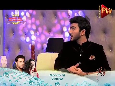 Imran Abbasi Admiring Waqar Zaka In Neelum Muneer Show