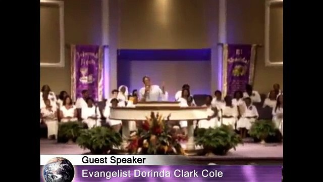 Dorinda Clark Cole On Fire For The Lord Preaching Day and Night At GCT COGIC!