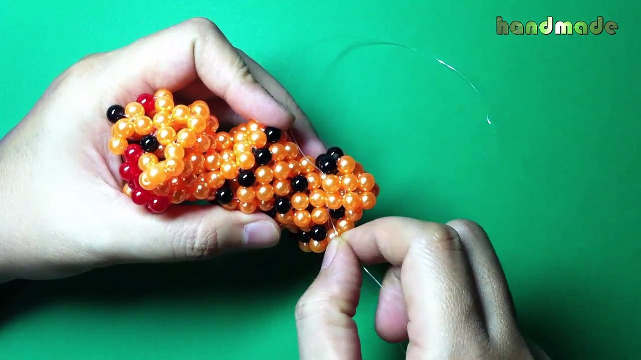 Con cọp- Tuổi dần trong 12 con giáp- Hướng dẫn kết hạt cườm p3