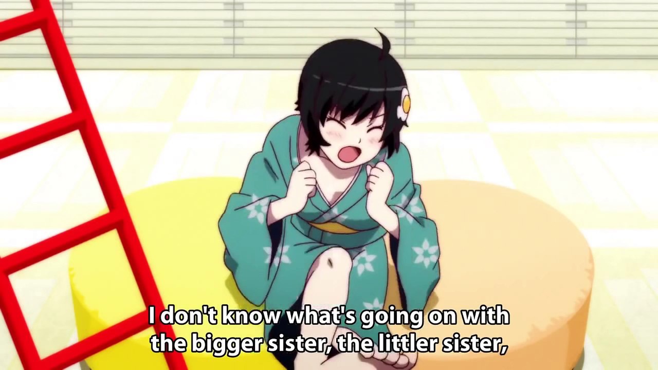 Araragi Tsukihi _Nekomonogatari_ Kuro _ Nisemonogatari