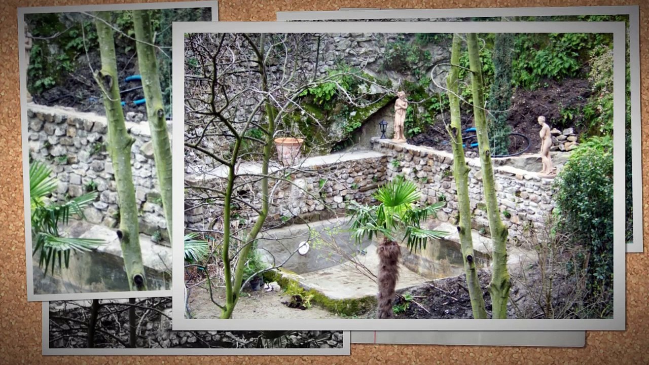 Le travail titanesque du jardin d'Eden à Tournon