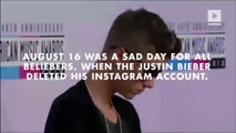 Justin Bieber finally comes back to Instagram