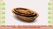 From The Earth  Olive Wood Nesting Oval Bowls  Set of 3  Fair Trade  Handmade dc870c49