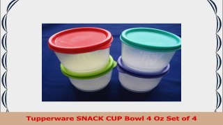 Tupperware SNACK CUP Bowl 4 Oz Set of 4 61b4d0d9
