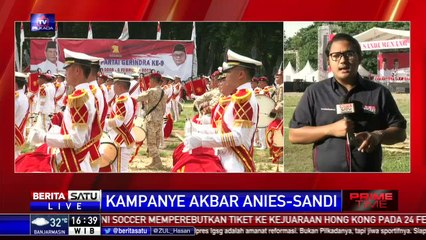 Tutup Kampanye, Anies-Sandi Berterima Kasih kepada Para Pendukung