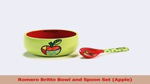Romero Britto Bowl and Spoon Set Apple 53ddb713